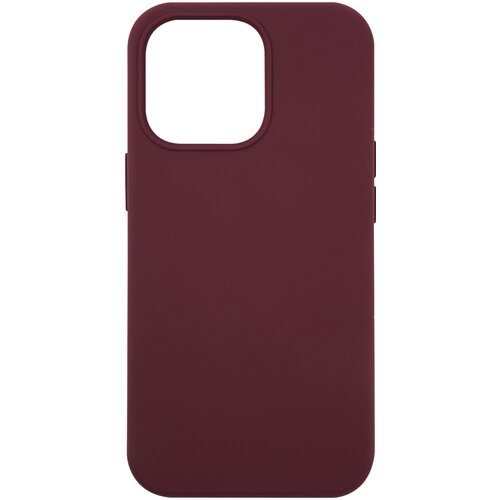 Защитный чехол-бампер на iPhone 13 Pro с Mag safe красный/Накладка на Айфон 13 Про с Маг сэйф/Силиконовый чехол на iPhone 13 Pro/Бампер/Apple/Эпл