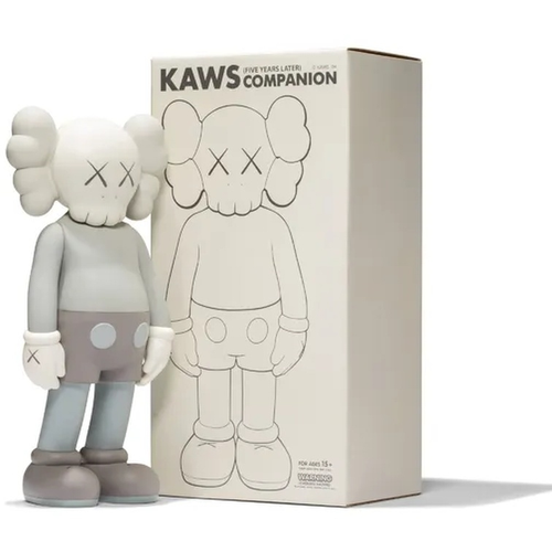 Коллекционная фигурка KAWS Companion Bearbrick 20 см серый
