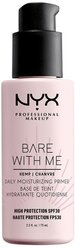 NYX professional makeup Праймер для лица Bare With Me SPF 30 Daily Protecting Primer, 75 мл, 114 г, белый