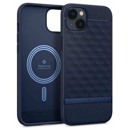 Чехол Spigen Caseology Parallax Mag MagSafe для iPhone 14 Plus Midnight Blue, (ACS04928)