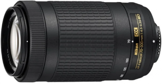 Nikon 70-300mm f/4.5-6.3G ED AF-P DX