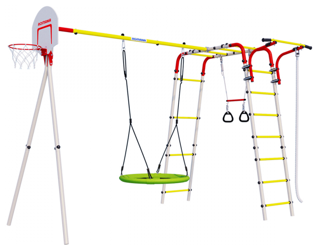 Дачный комплекс Romana Акробат 2 + качели гнездо 103.19.05