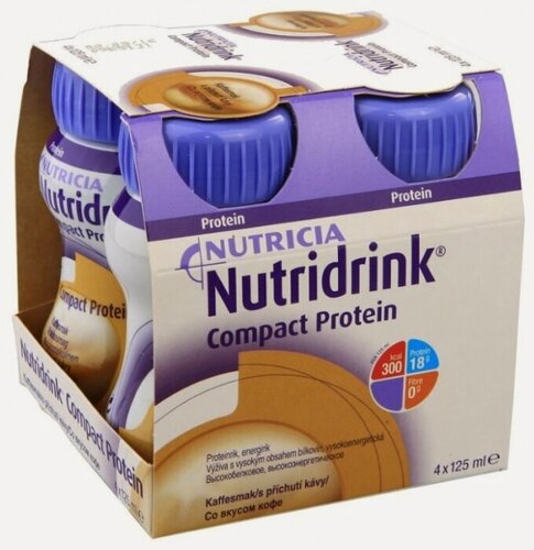 Изображение товара Нутриция нутридринк компакт протеин кофе смесь 125мл №4