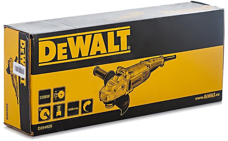 УШМ DeWALT DWE492S, 2200 Вт, 230 мм - фотография № 8