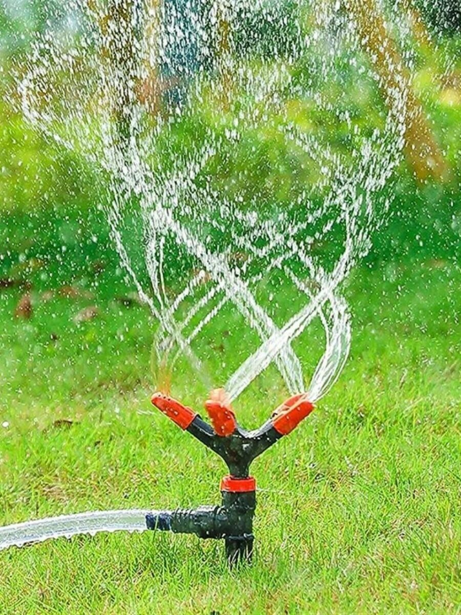 Дождеватель для полива сада огорода разбрызгиватель - фотография № 5