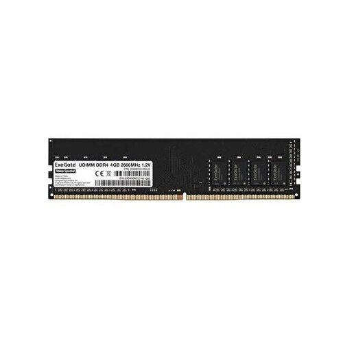 Модуль памяти ExeGate Value Special DDR4 DIMM 2666MHz PC4-21300 CL19 - 4Gb EX287012RUS
