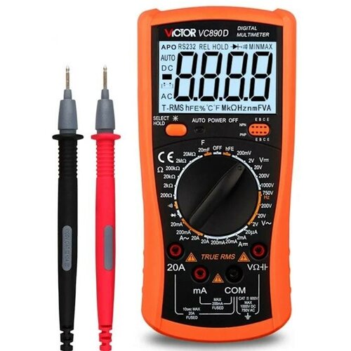 Мультиметр Victor VC890D True RMS мультиметр victor [multimeter] vc830l