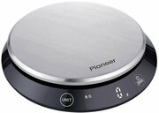 Весы кухонные электронные, нержавеющая сталь, Pioneer, PKS1011, платформа, точность 1 г, до 5 кг, 14258