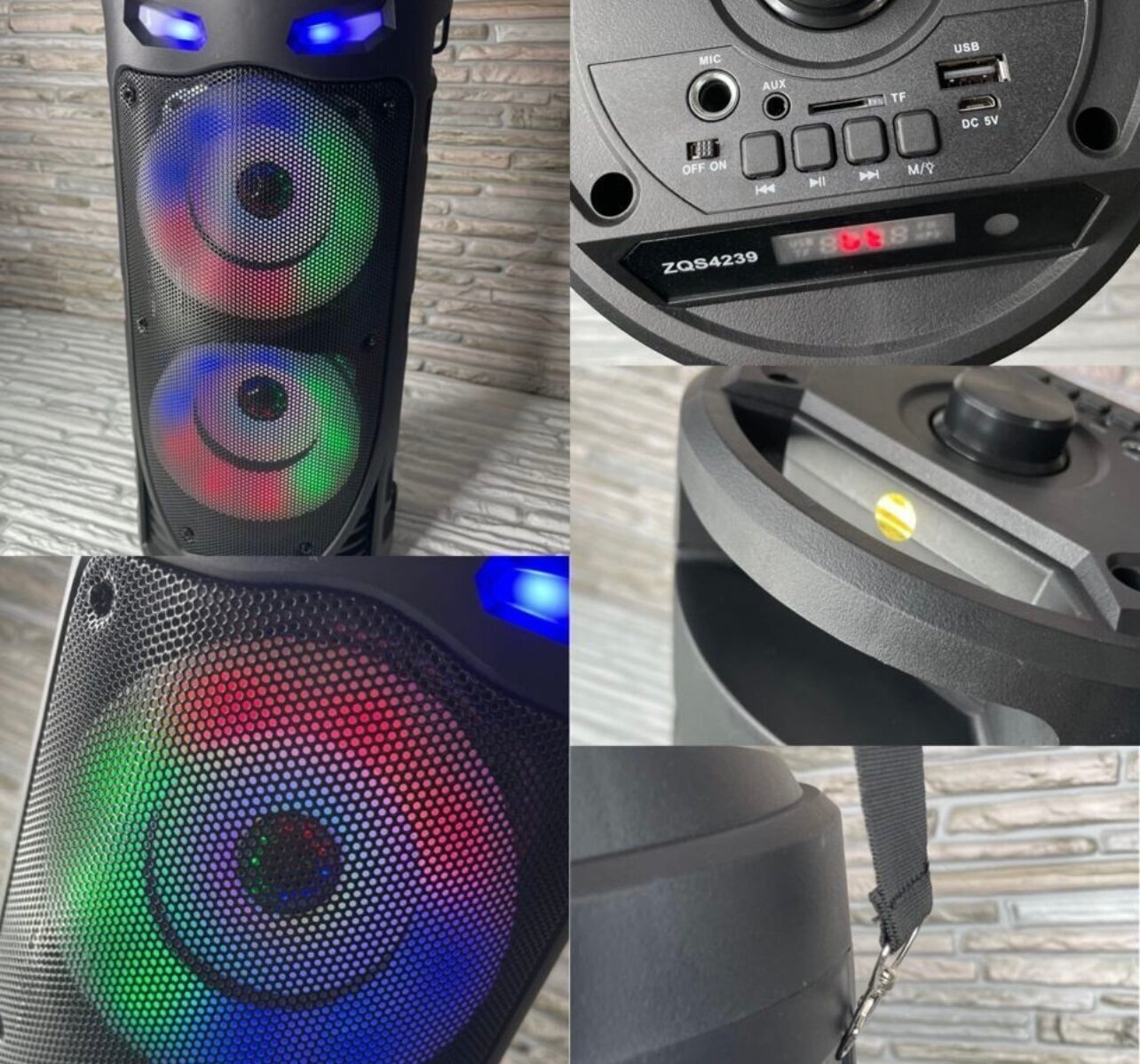 Портативная акустика BT SPEAKER ZQS-4239