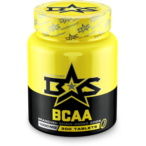 Аминокислоты в таблетках Binasport "BCAA" БЦАА 300 табл. по 1000 мг