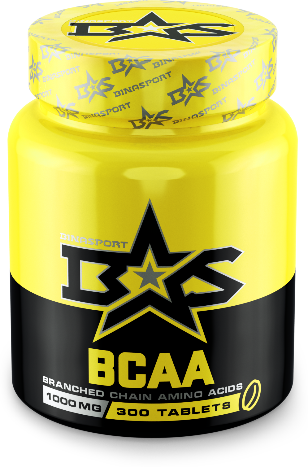 Аминокислоты в таблетках Binasport "BCAA" БЦАА 300 табл. по 1000 мг
