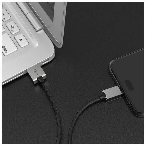 Micro-USB 1.2м. 2.4А кабель для зарядки телефона, планшета, смартфона Android (андроид)