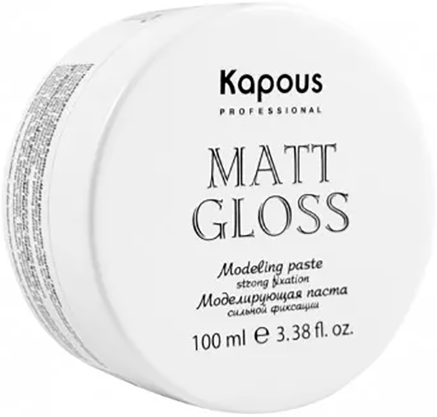 KAPOUS Паста моделирующая сильной фиксации для волос / Matte gloss 100 мл