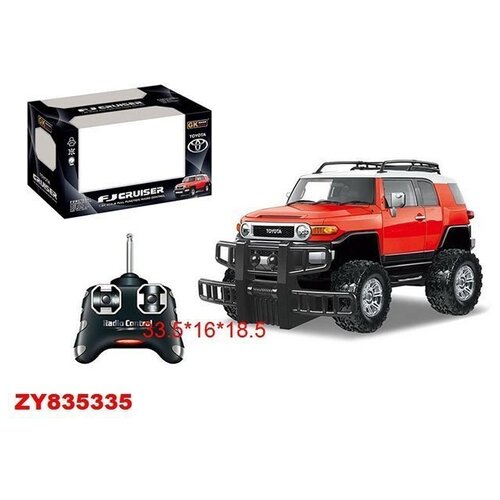 Джип на радиоуправлении GK 866-2407 TOYOTA FJ CRUISER 1:24 в коробке GK