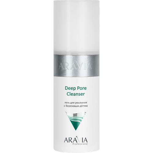 ARAVIA Гель для умывания с березовым дегтем Deep Pore Cleanser, 150 мл