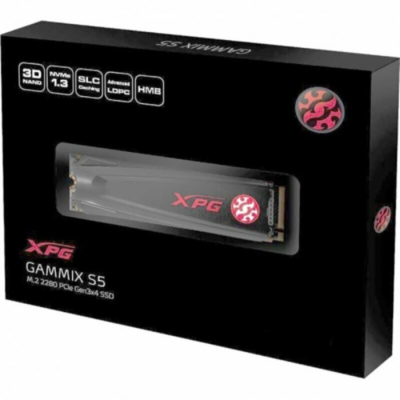 SSD накопитель A-DATA GAMMIX S5 256Гб, M.2 2280, PCI-E x4, NVMe - фото №12