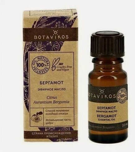 Изображение товара Масло эфирное Botavikos Бергамот, 10 мл