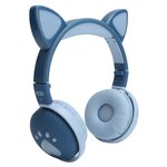 Беспроводные наушники Cat Ear BK1, Синий - изображение
