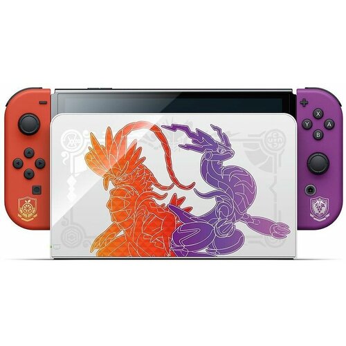 Игровая приставка Nintendo Switch OLED 64 ГБ, без игр, Pokémon Scarlet & Violet Edition