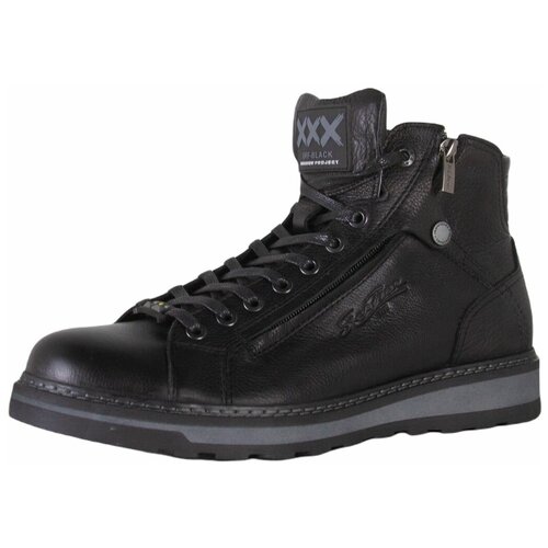 Ботинки Nine Lines, зимние, натуральная кожа, размер 40, черный