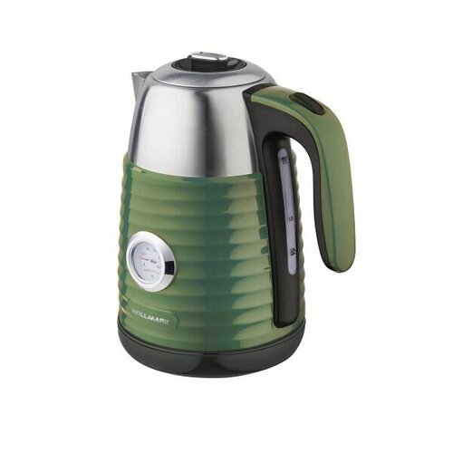 Чайник эл WILLMARK WEK-1738PST 17л двойные стенки эффект термоса термометр 2200Вт фисташковый 236300₽