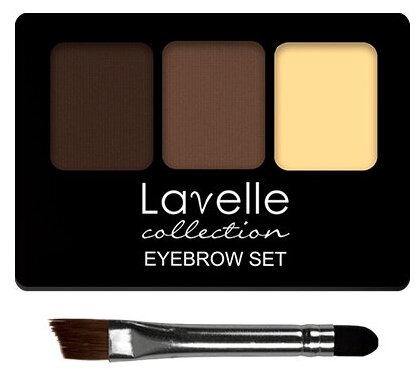 Lavelle Набор для бровей Eyebrow set с воском, 02