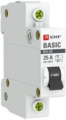 Выключатель нагрузки 1п 25А ВН-29 Basic EKF SL29-1-25-bas