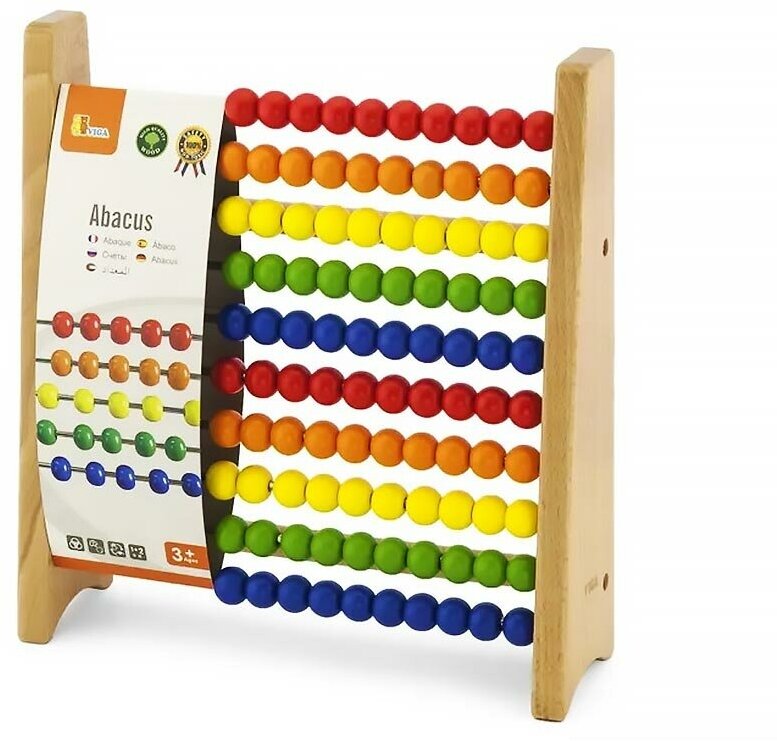 Счеты настольные (дерево) Viga 58370 — фото 1