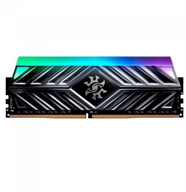 Оперативная память DIMM DDR4 16 Gb 3200 Mhz ADATA XPG SPECTRIX D41 RGB Grey (AX4U320016G16A-ST41) PC4-25600