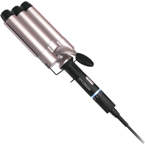 Щипцы Hyundai H-HS1477 130Вт макс темп200С покрытие керамико-турмалиновое черный 374400₽