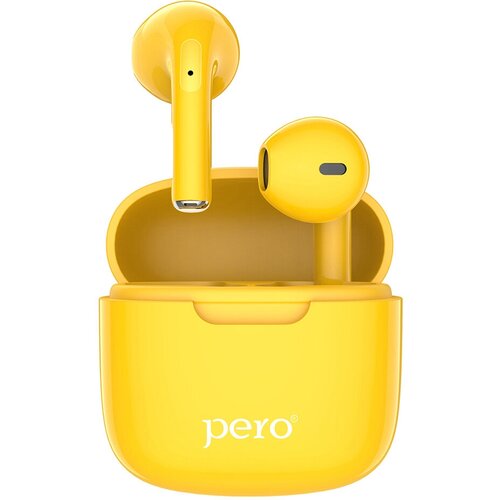 Беспроводные наушники Pero TWS05 желтый 98400₽