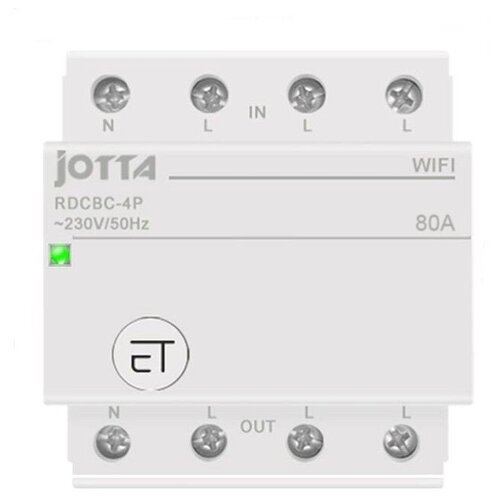 Беспроводной выключатель Wifi Relay Switch 80A, 220В RDCBC-4P