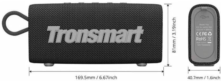 Портативная акустика Tronsmart 786390 - фото №12