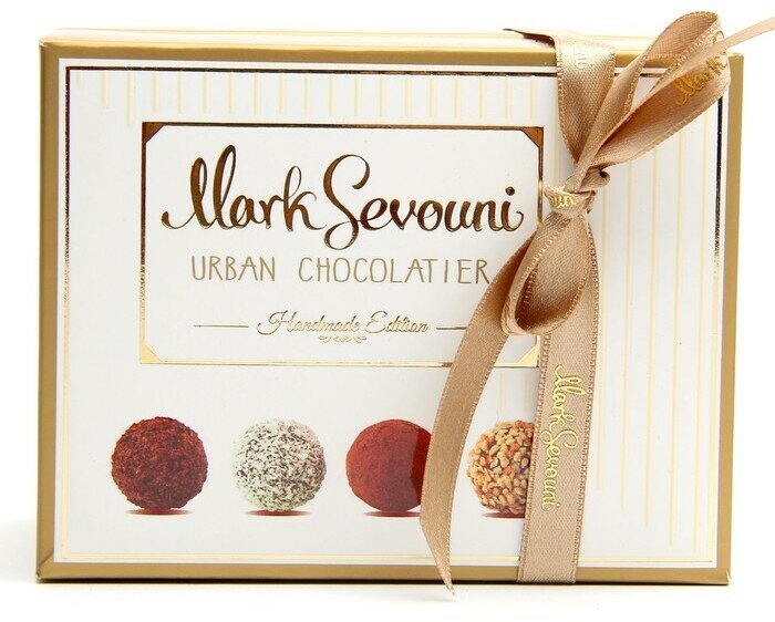 Коллекция шоколадных конфет в подарок Mark Sevouni "Авангард" Avantgarde сундучок, Армения, 140г - фотография № 10