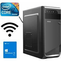 Системный блок Intel core i7-3770, 3.4 ГГц, RAM 16Gb, SSD 480Gb, Windows 10Pro, Wi-Fi офисный, для работы, для учебы, для дома