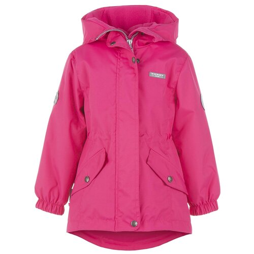 фото Куртка для девочек wilma k21027-265, kerry, размер 116, цвет 265-малиновый
