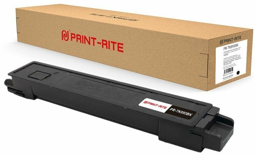 Print-Rite Тонер-картридж совместимый ПринтРайт Print-Rite PR-TK895BK TK-895K черный 12K