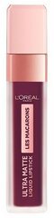 L'Oreal Paris Infaillible Les Macarons жидкая помада для губ стойкая матовая, оттенок 830 Blackcurrant Crush