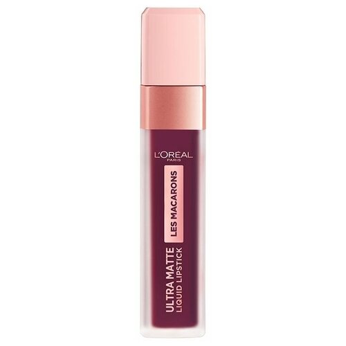 LOreal Paris Infaillible Les Macarons жидкая помада для губ стойкая матовая оттенок 830 Blackcurrant Crush 458₽