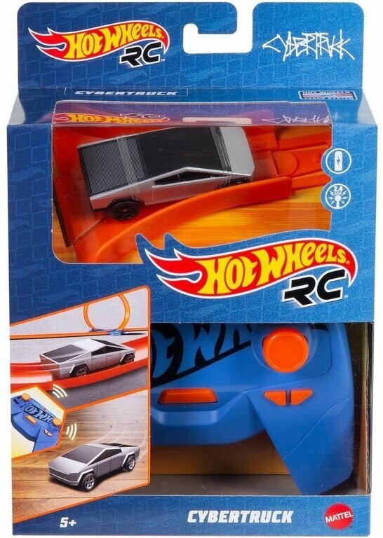 Hot Wheels Машинка РУ Тесла Кибертрак, GXG30