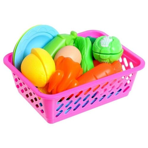 фото Набор продуктов в корзине "на обед" 5184660 сима-ленд