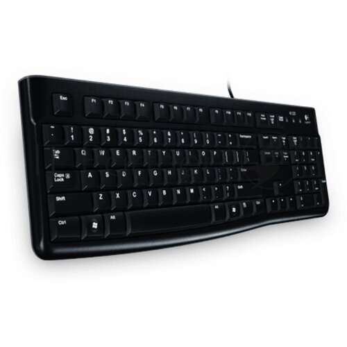 Клавиатура Logitech K120 (for Business) латиница (без кириллицы) (арт. 920-002583, M/N: Y-U0009)