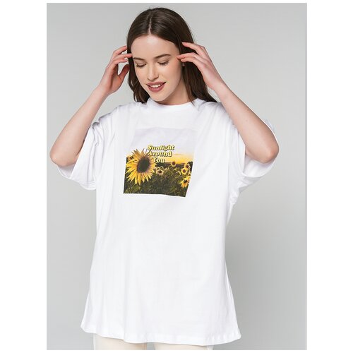 фото Футболка твое 81722 цвет: белый m-l