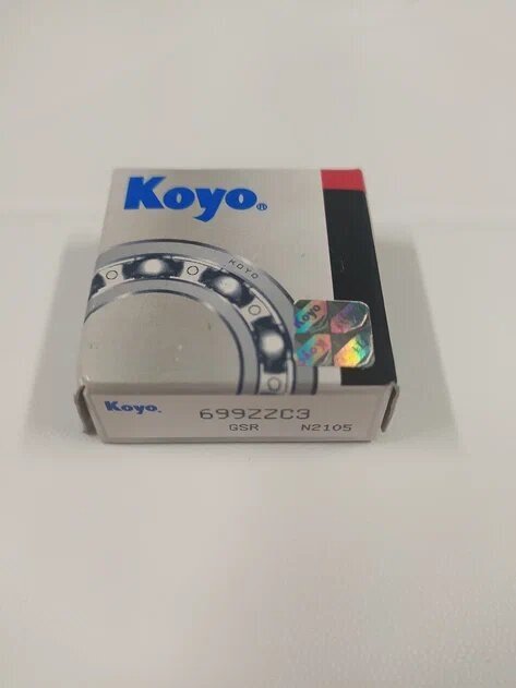 Подшипник KOYO 699ZZC3 шариковый радиальный 9*20*6/0,0075