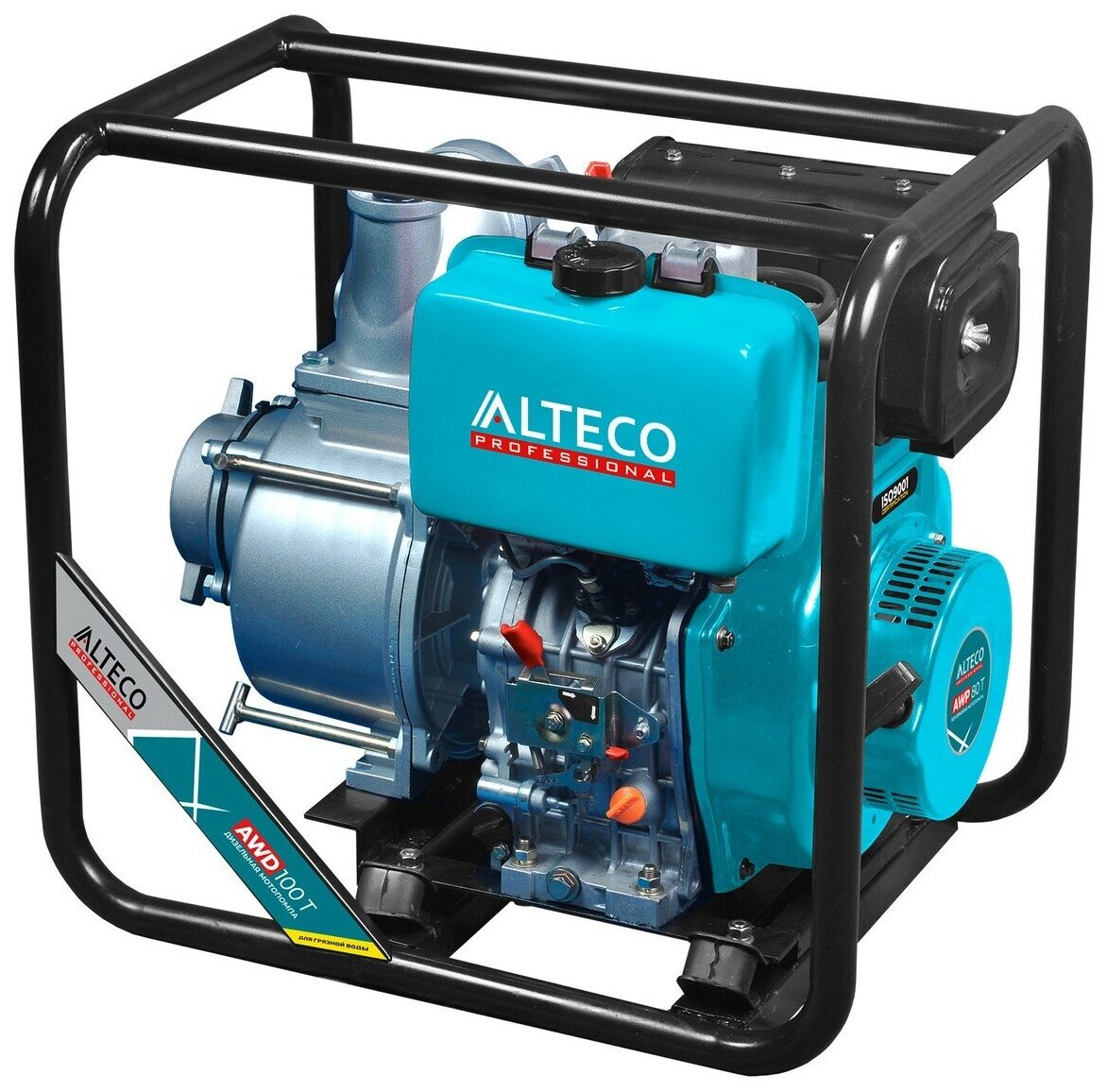 Мотопомпа дизельная Alteco Professional AWD100T (N), арт. 44239