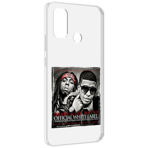 Чехол MyPads Drake - Official White Label для UleFone Note 10P / Note 10 задняя-панель-накладка-бампер