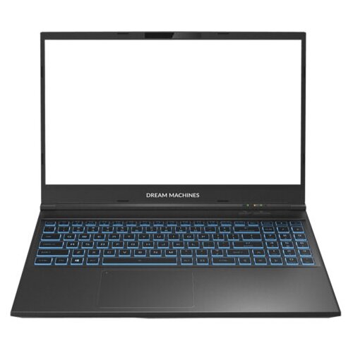 Ноутбук Dream Machines RG3060-15EU50 i7-12700H 16Gb SSD 1Tb NVIDIA RTX 3060 для ноутбуков 6Gb 156 FHD WVA Cam 4674Втч No OS Черный RG3060-15EU50 13120000₽
