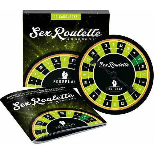 Настольная игра-рулетка Sex Roulette Foreplay игра настольная рулетка sex roulette kiss