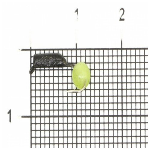 Мормышка вольфрам True Weight Гвоздешарик гв. d1.5 кош. глаз салатовый