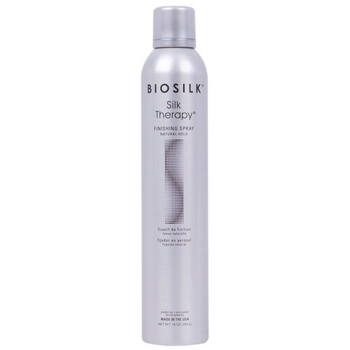 Лак для волос нормальной фиксации Biosilk Silk Therapy Styling Finishing Spray Natural Hold 284 гр BSSNH10